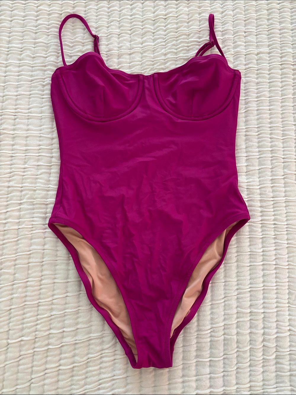 J crew underwire one piece swim size 10